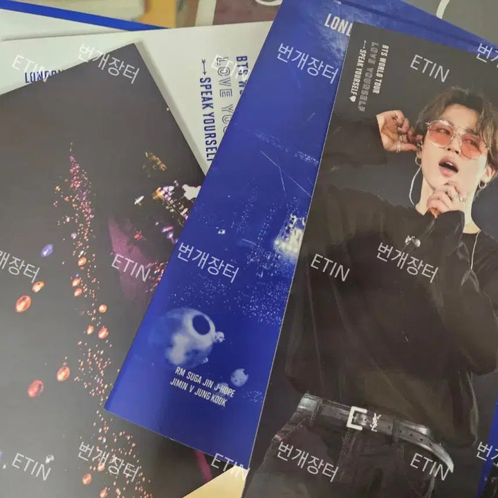 [BUNJANG] [풀셋] BTS 스픽콘 런던 DVD(지민 북마크) / [풀셋] BTS 스픽콘 런던 DVD(지민 북마크)