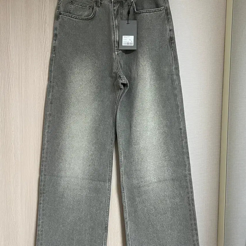 [BUNJANG] Vellie True Wide Denim Pants - Vintage Khaki / (새상품)벨리에 트루 와이드 데님 팬츠 빈티지 카키 30/32