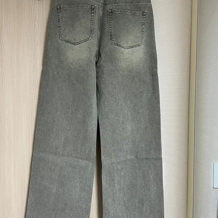[BUNJANG] Vellie True Wide Denim Pants - Vintage Khaki / (새상품)벨리에 트루 와이드 데님 팬츠 빈티지 카키 30/32