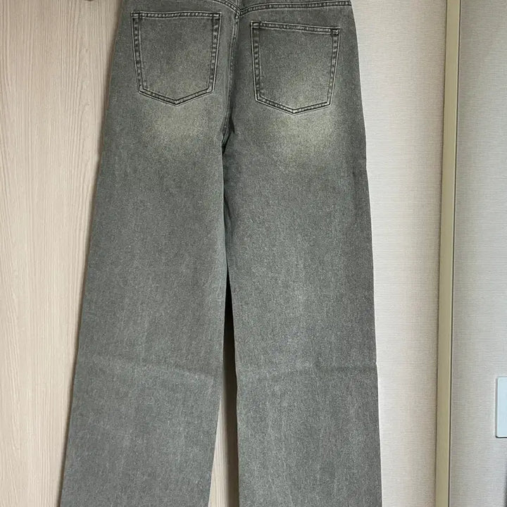 [BUNJANG] Vellie True Wide Denim Pants - Vintage Khaki / (새상품)벨리에 트루 와이드 데님 팬츠 빈티지 카키 30/32