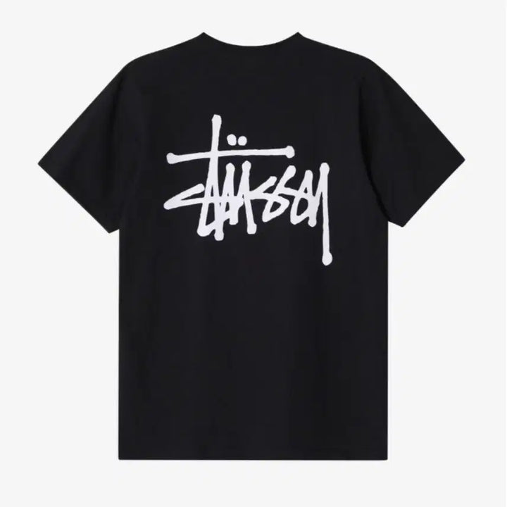 [BUNJANG] Stussy Basic Logo Black T-Shirt / 스투시 베이직 로고 블랙 L 100