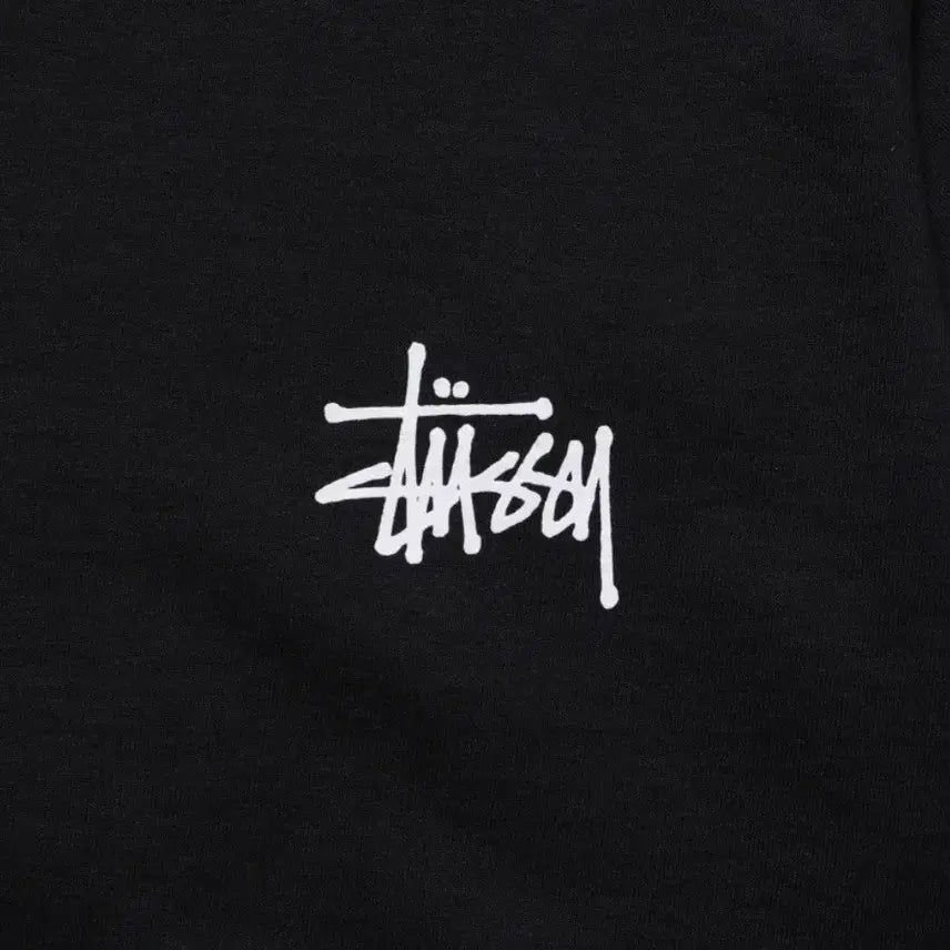 [BUNJANG] Stussy Basic Logo Black T-Shirt / 스투시 베이직 로고 블랙 L 100