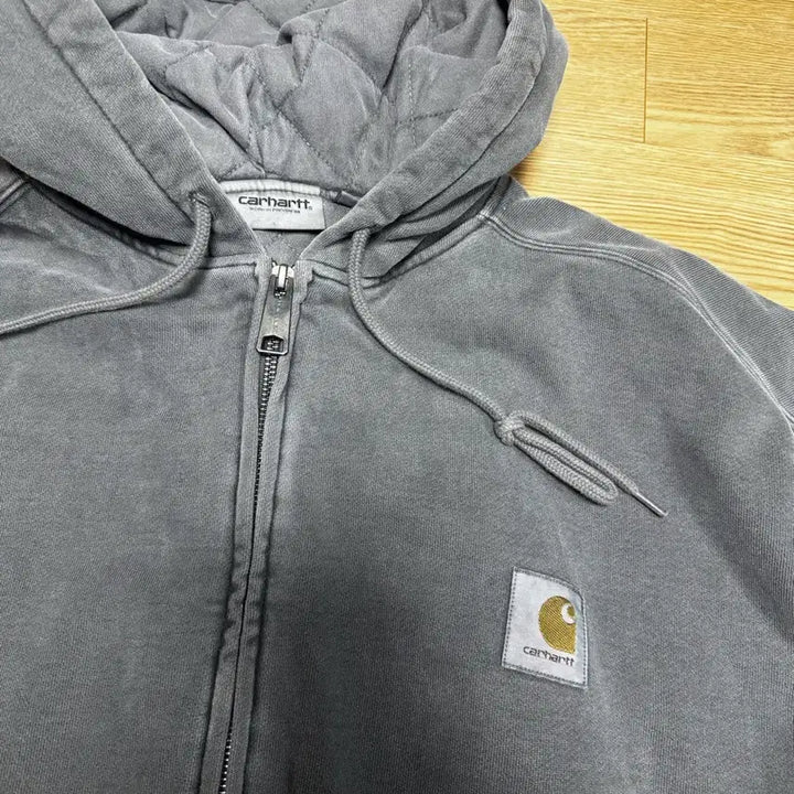 [SOLD OUT] 칼하트 WIP 후드 비스타 자켓 블랙 가먼트 다이드 XL