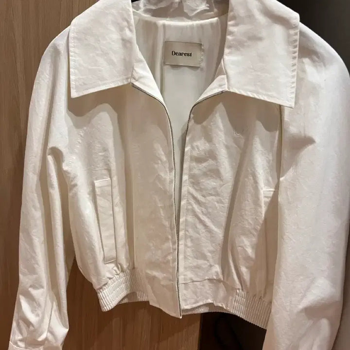 [BUNJANG] Dearlist Cream White Blouson Jacket / (새상품) 디어리스트 블루종