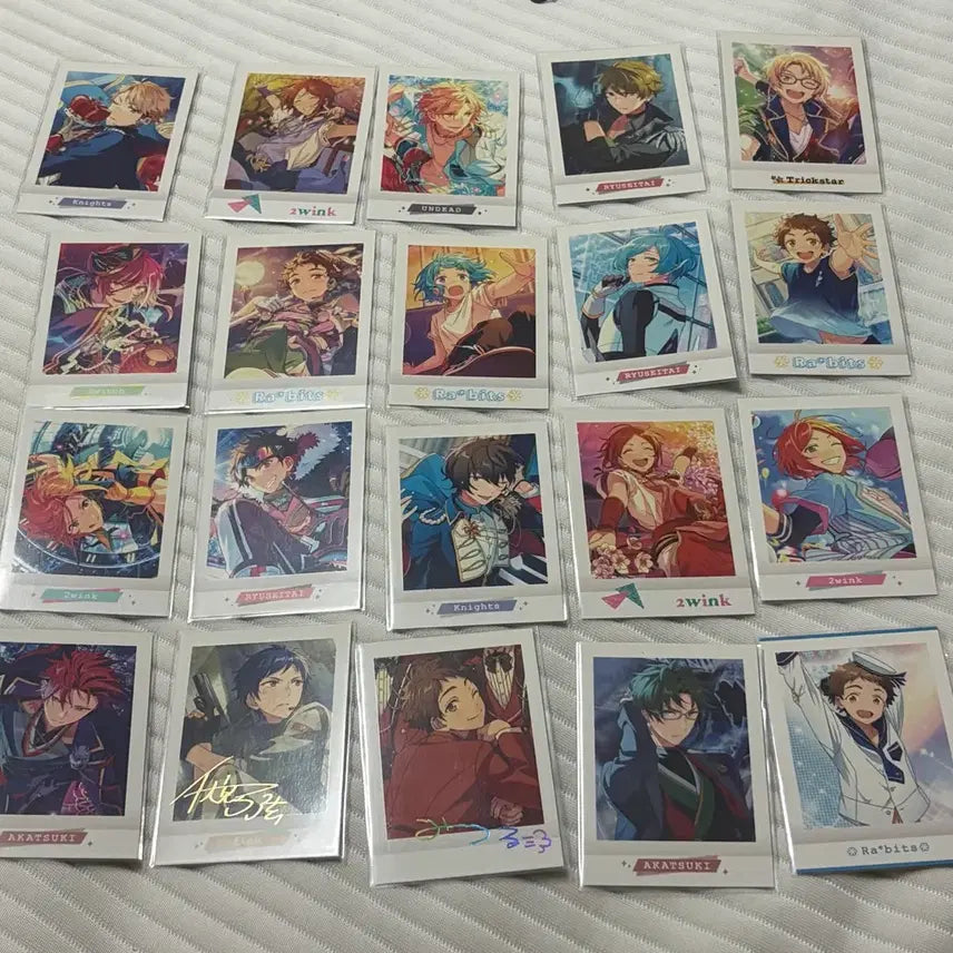 [BUNJANG] Ensemble Stars Shuffle Album Acrylic Posh Pockets Ticket Bundle Set / 앙상블스타즈 셔플앨범 아크릴 파샤 파샷츠 티켓 굿즈 일괄 양도