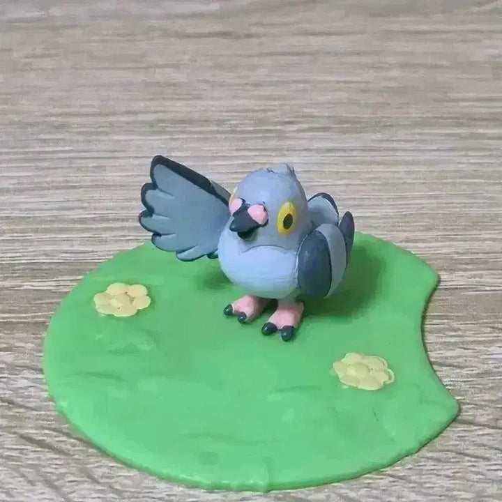 [BUNJANG] Pokemon Pidgey Figure / 포켓몬 피규어 고전 가차 콩둘기