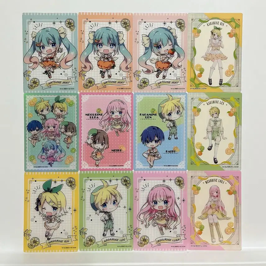 [BUNJANG] Vocaloid Snow Miku MEIKO &amp; KAITO Acrylic Stand / 보컬로이드 스노우미쿠 메이코&amp;카이토 아크릴 스탠드