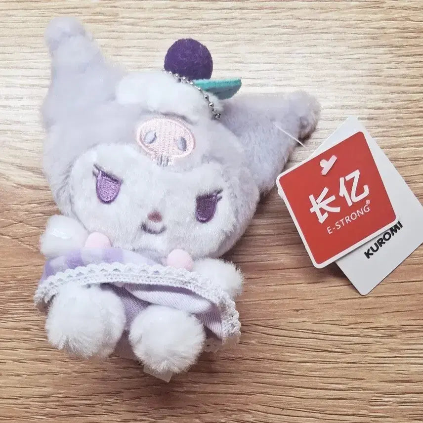[BUNJANG] Sanrio Kuromi Doll Keychain (Light Purple, Blueberry) / 산리오 쿠로미 인형 키링 연한퍼플  블루베리 택O