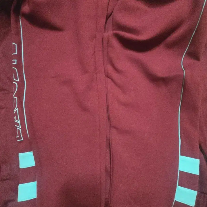 [BUNJANG] Lacoste Burgundy Training Suit Set / 라코스테 버건디 트레이닝복 상하의 세트