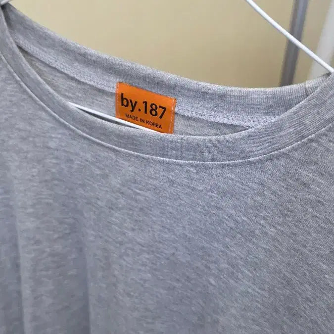 [BUNJANG] High-Quality Soft Long Sleeve T-Shirt (Gray) / (새상품) 고퀄 부들 긴팔 티셔츠 그레이