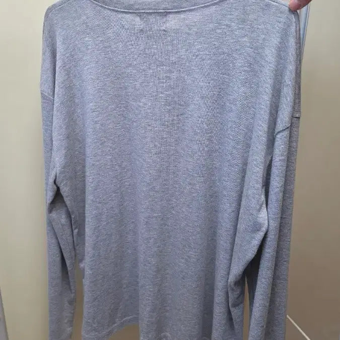 [BUNJANG] High-Quality Soft Long Sleeve T-Shirt (Gray) / (새상품) 고퀄 부들 긴팔 티셔츠 그레이