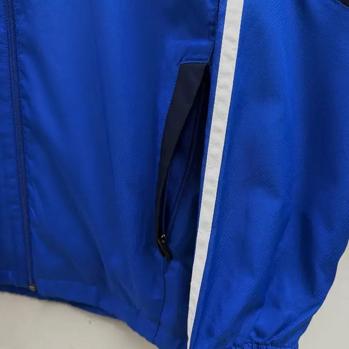 [BUNJANG] Adidas Windbreaker Jacket Blue (Size S) / 공용 S / 아디다스 바람막이 점퍼 블루