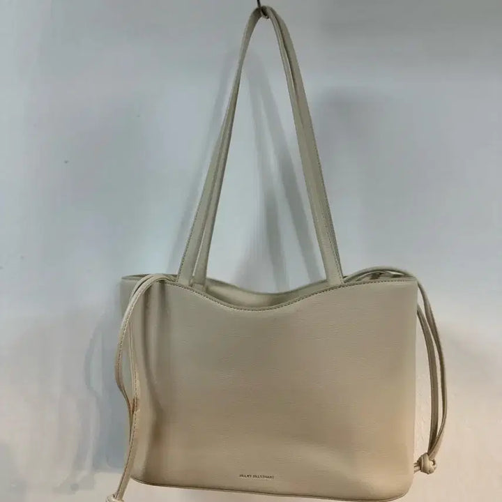 [BUNJANG] JILLSTUART Leather Shoulder Bag Ivory / 질바이질스튜어트 가죽 숄더백 아이보리