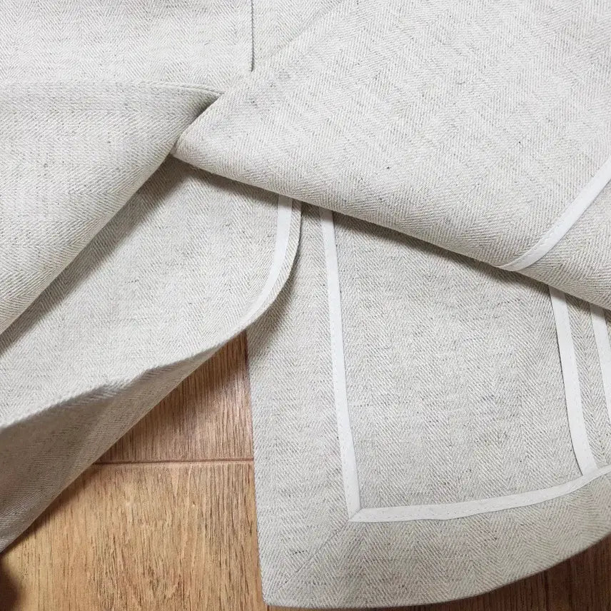 [BUNJANG] Ganaesra Herringbone Linen Jacket / 가내스라(ganaesra) 오디네르 헤링본 린넨자켓 프리사이즈 새상품