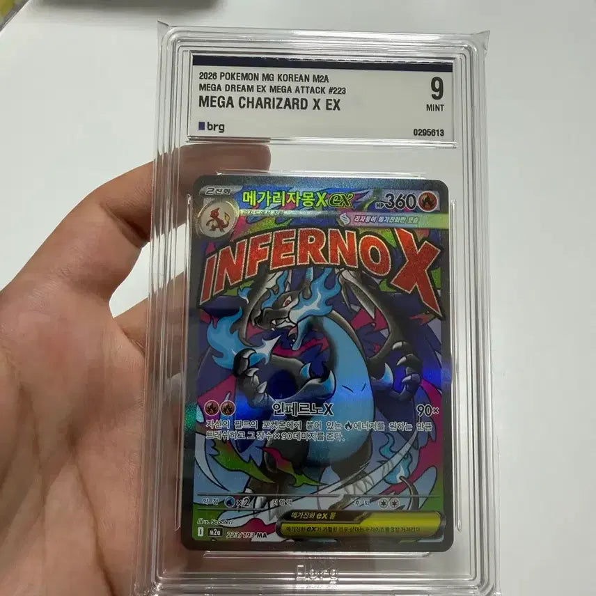 [BUNJANG] Charizard X Mega Pokémon Card / 메가 리자몽X ma brg9