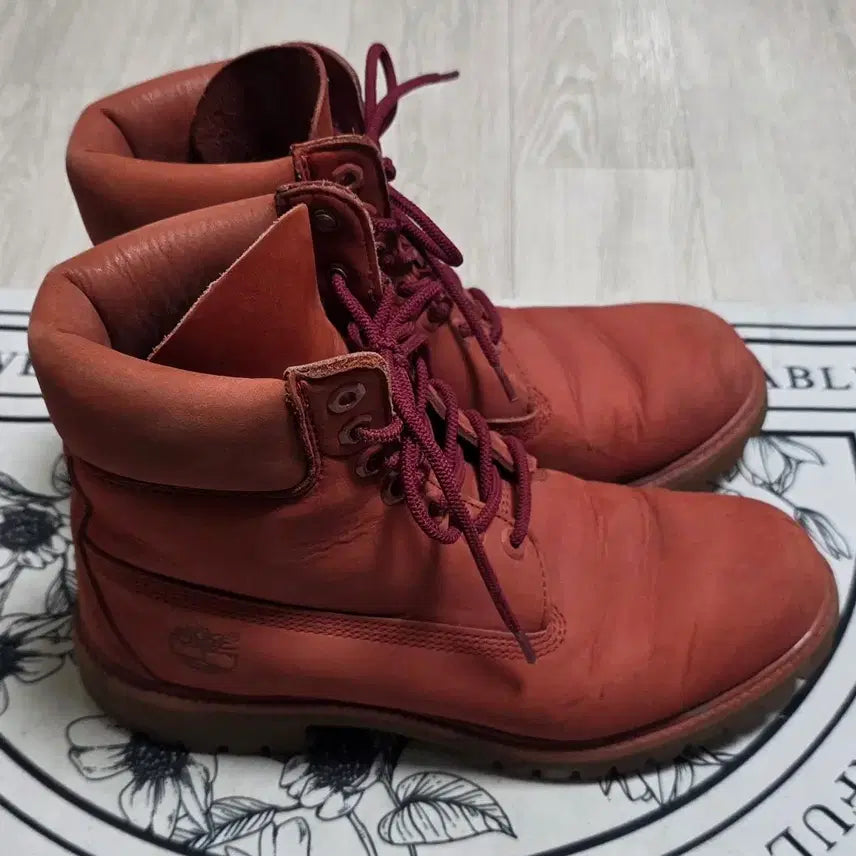 [BUNJANG] Timberland 6-Inch Waterproof Red Boots / [255~260]팀버랜드 6인치 워터프루프 레드 부츠