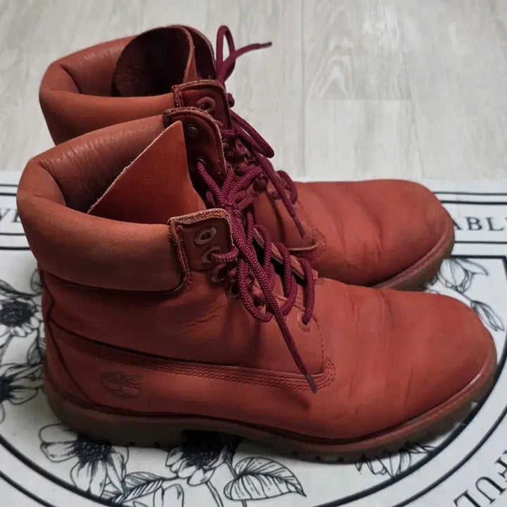 [BUNJANG] Timberland 6-Inch Waterproof Red Boots / [255~260]팀버랜드 6인치 워터프루프 레드 부츠