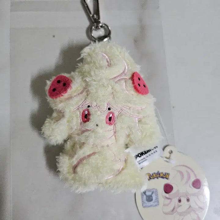 [BUNJANG] Pokemon Hatterene Plush Keychain / 포켓몬 마휘핑 인형 키링