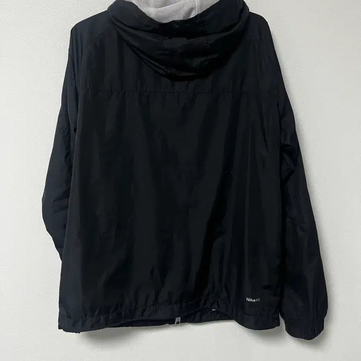 [BUNJANG] Nike Black Hooded Windbreaker Jacket / 나이키 바람막이 블랙 후드집업 M(95)