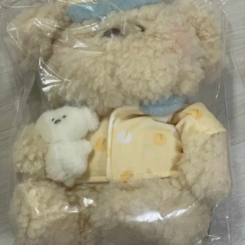 [BUNJANG] Kkosunnae Friends Pajama Yumoo 27cm Medium Dog Plush / 꼬순내 친구들 파자마 율무 27cm 강아지 인형 중형인형