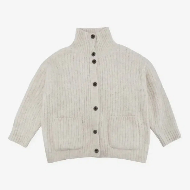 [BUNJANG] NAEIN High Neck Heavy Cardigan / 나이엔 하이넥 헤비 가디건