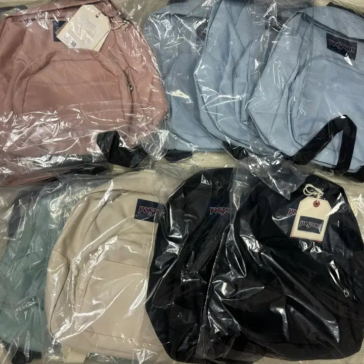 [BUNJANG] JanSport Half Pint Mini Backpack / 잔스포츠 하프파인트 미니백팩 블랙, 블루더스크, 페이드세이지, 소프트탄,