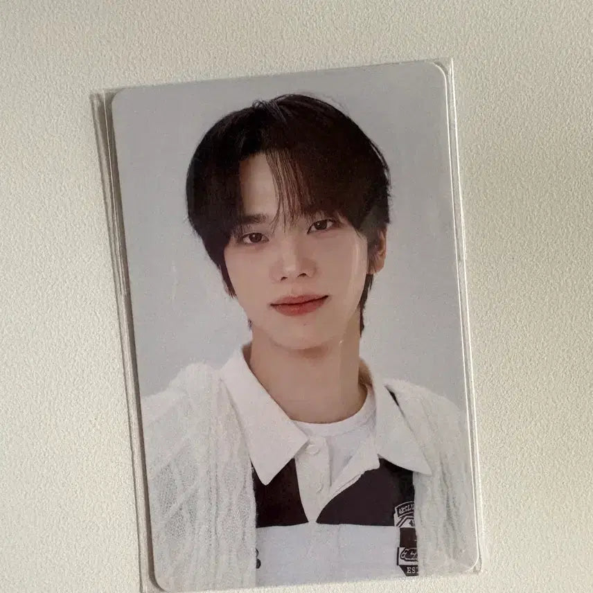 [BUNJANG] TWS Shinyu 42 Club PVC Photocard Pouch / 투어스 신유 파우치 포카 투어스 42클럽 pvc 파우치 포카 양도