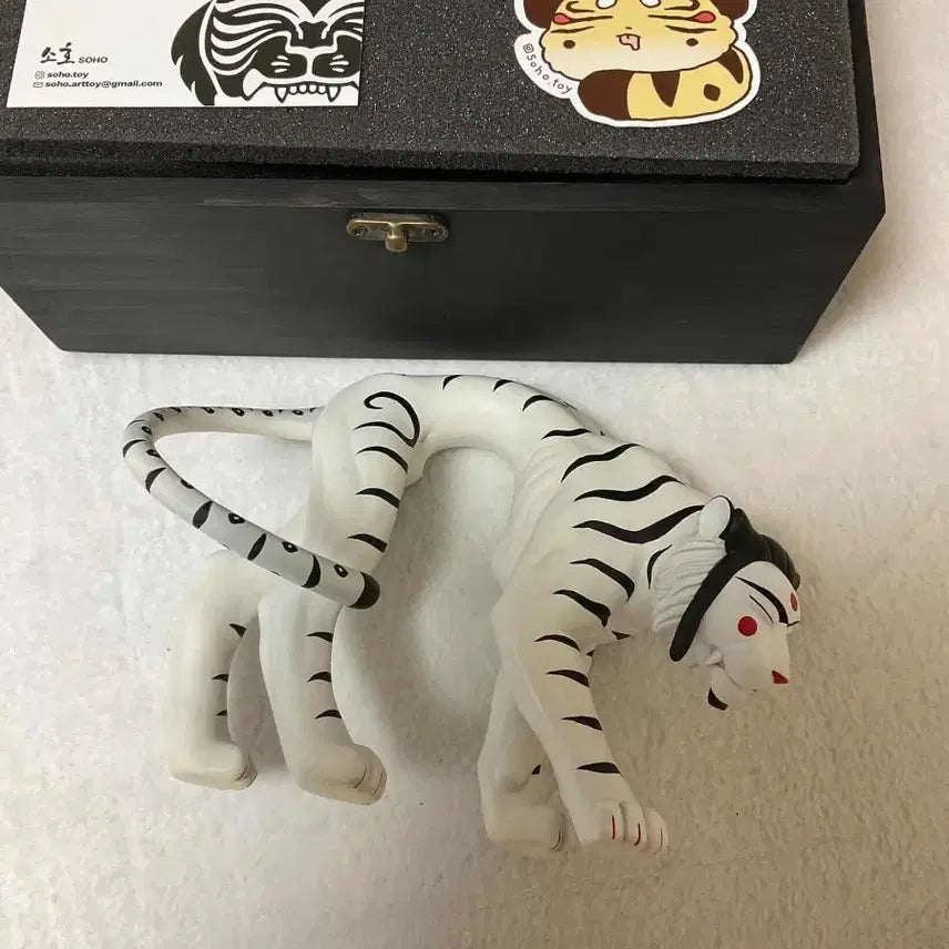[BUNJANG] Soho Artist White Tiger Art Toy / [아트토이] 소호작가님 백호 판매합니다
