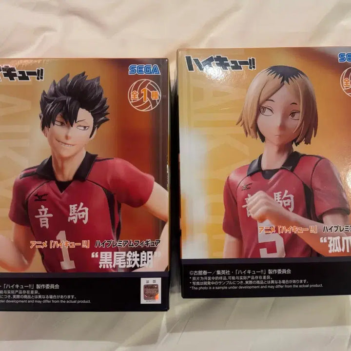 [BUNJANG] Sega Haikyu Figure Kuroo Kenma Set / 세가 하이큐 피규어 쿠로오 켄마 세트