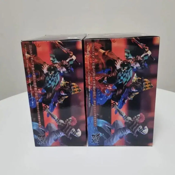 [SOLD OUT] [미개봉]세트 귀멸의칼날 무한성 탄지로 아카자 피규어