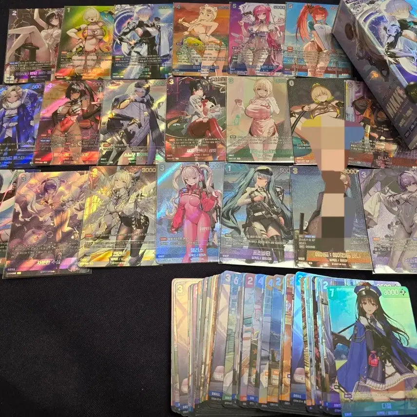[BUNJANG] Nike NibelArena SB01 Card Set / 니케 니벨아레나 SB01 UR20 SR30 전종 카드