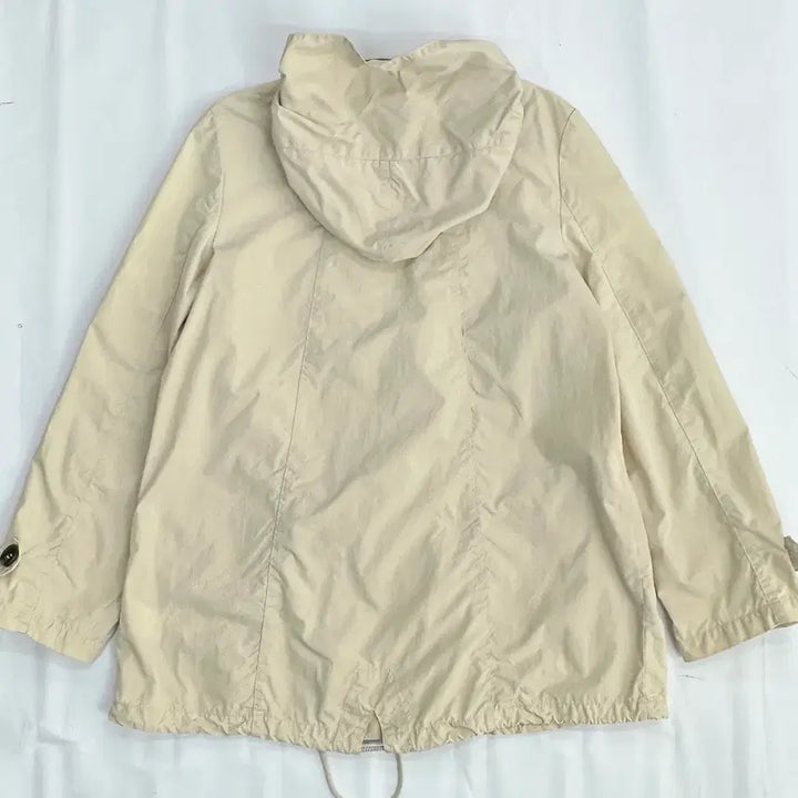 [BUNJANG] Vintage Japanese Hagumi Double Button Trench Coat / 일본빈티지 하구미 후드 봄 러블리 더블 버튼 얇은 바람막이 트렌치 코트