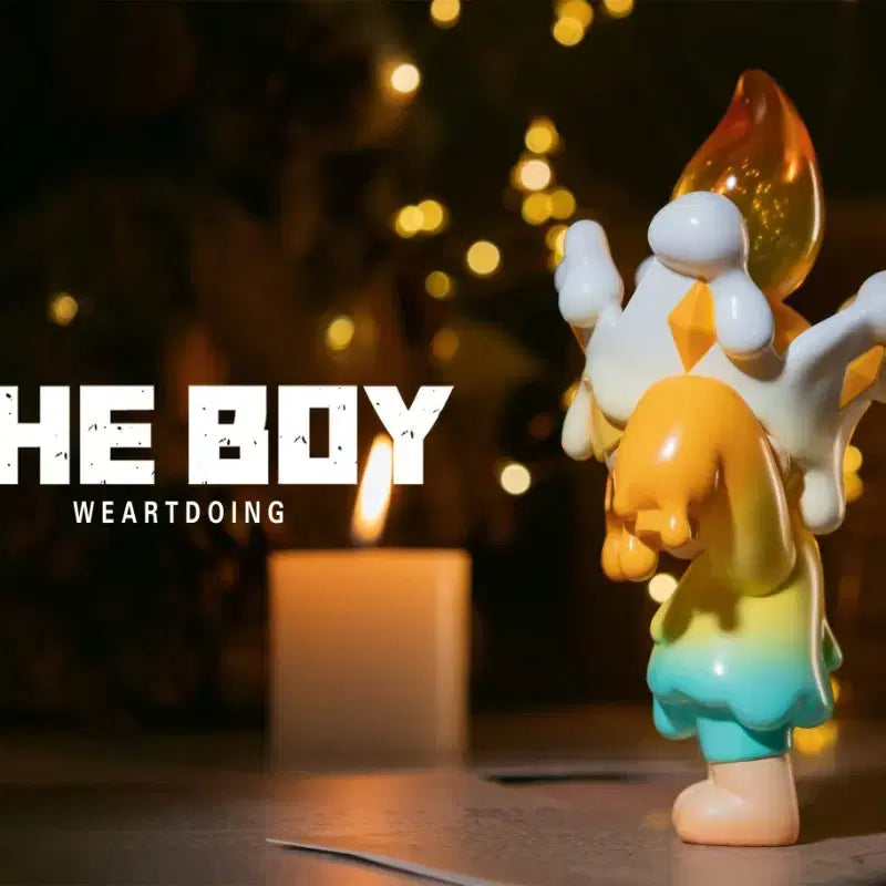 [BUNJANG] We Art Doing The Boy Candle Set / [아트토이] 위아트두잉 The Boy 촛불 2개 세트입니다