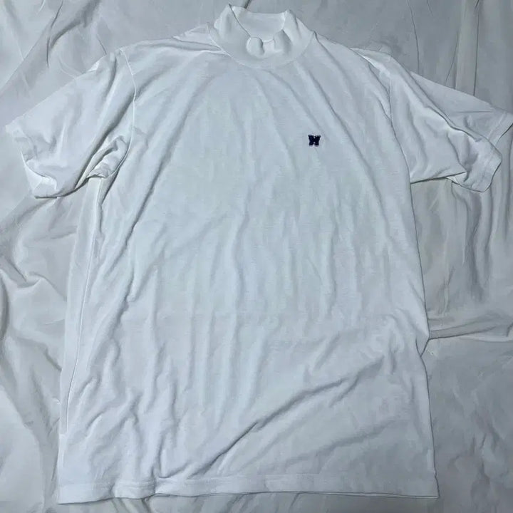 [BUNJANG] Needles Mock Neck Short Sleeve T-shirt / needles 니들스 반팔 L사이즈