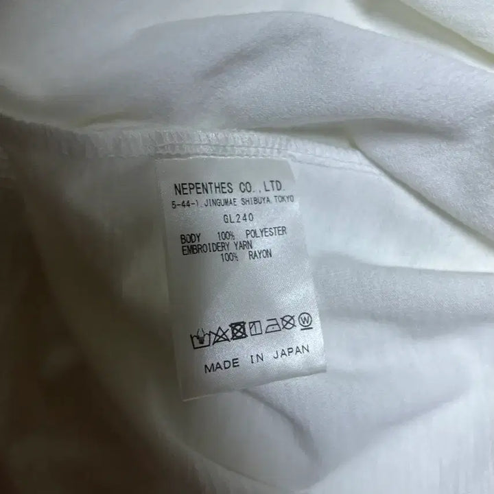 [BUNJANG] Needles Mock Neck Short Sleeve T-shirt / needles 니들스 반팔 L사이즈