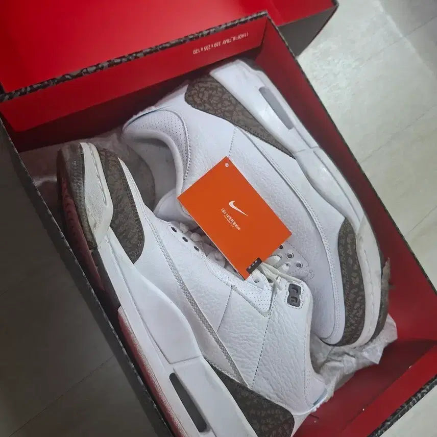 [BUNJANG] Nike Air Jordan 3 Retro Mocha 2018 Sneakers / 나이키 에어 조던 3 레트로 모카 2018 (280)