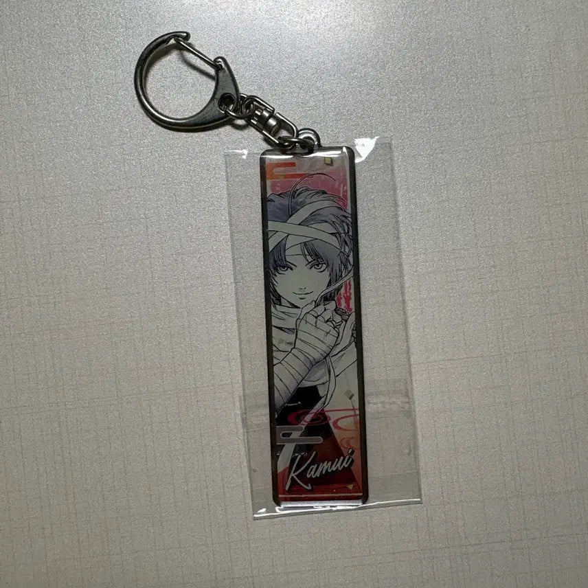 [BUNJANG] Gintama Kamui Original Illustration Metal Keyring / 은혼 카무이 원화 메탈키링 은혼전