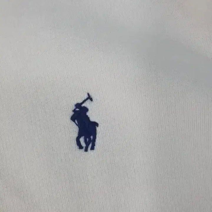 [BUNJANG] Polo Ralph Lauren Half-Zip Sweatshirt / 폴로 랄프로렌 하프집업  반집업 화이트