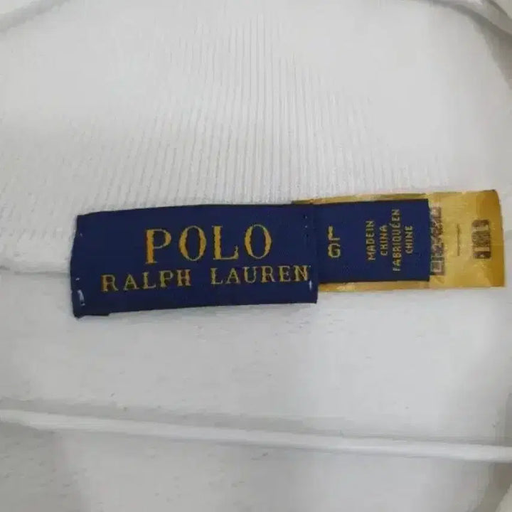 [BUNJANG] Polo Ralph Lauren Half-Zip Sweatshirt / 폴로 랄프로렌 하프집업  반집업 화이트