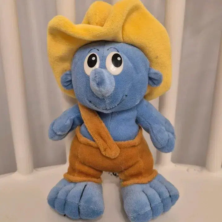 [BUNJANG] Vintage Cowboy Smurf Doll / 빈티지 카우보이 스머프 인형