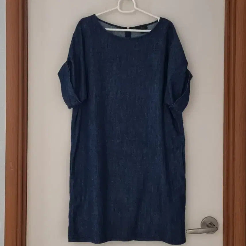 [BUNJANG] COS Hemp Cotton Blend Relaxed Fit Denim Dress Size 38 / COS 데님 원피스 헴프(마)코튼 루즈핏 (표기38)