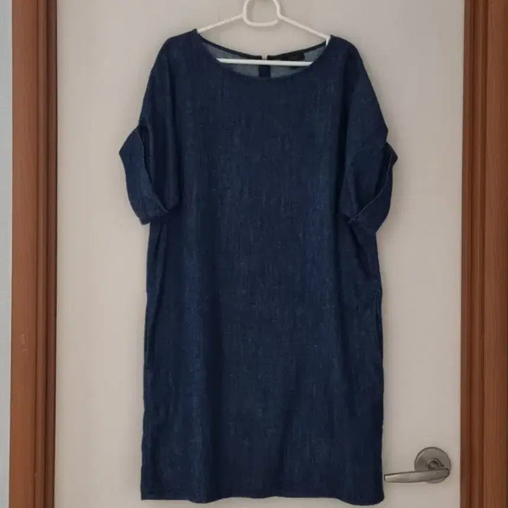 [BUNJANG] COS Hemp Cotton Blend Relaxed Fit Denim Dress Size 38 / COS 데님 원피스 헴프(마)코튼 루즈핏 (표기38)