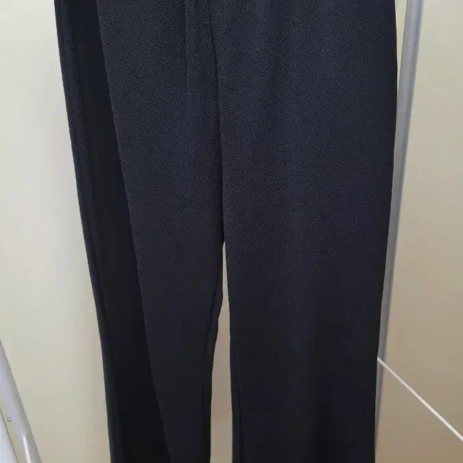 [BUNJANG] Plus Size Black Banding Bootcut Pants / 빅사이즈 밴딩 부츠컷 팬츠 블랙 / 리버풀 원단