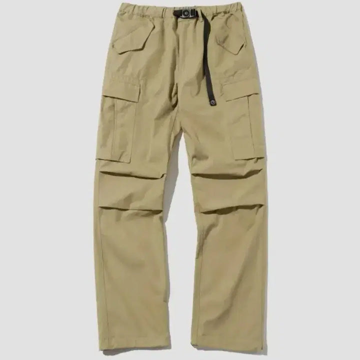 [BUNJANG] 아웃스탠딩 BELTED CARGO PANTS BEIGE L사이즈 / 아웃스탠딩 BELTED CARGO PANTS BEIGE L사이즈