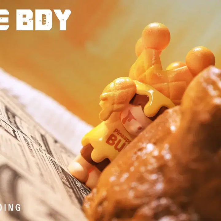 [BUNJANG] WeArtDoing TheBoy Pineapple Bun Art Toy / [아트토이] WeArtDoing 파인애플번 TheBoy입니다