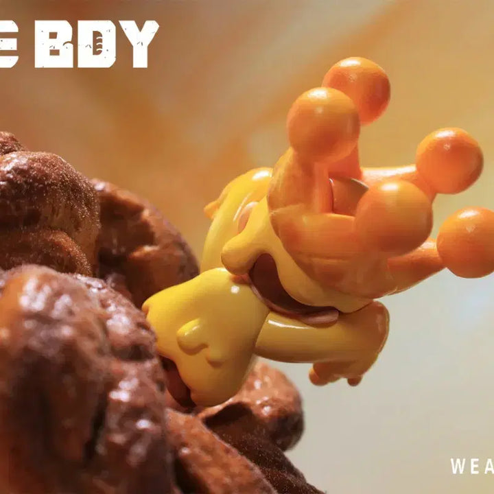 [BUNJANG] WeArtDoing TheBoy Pineapple Bun Art Toy / [아트토이] WeArtDoing 파인애플번 TheBoy입니다