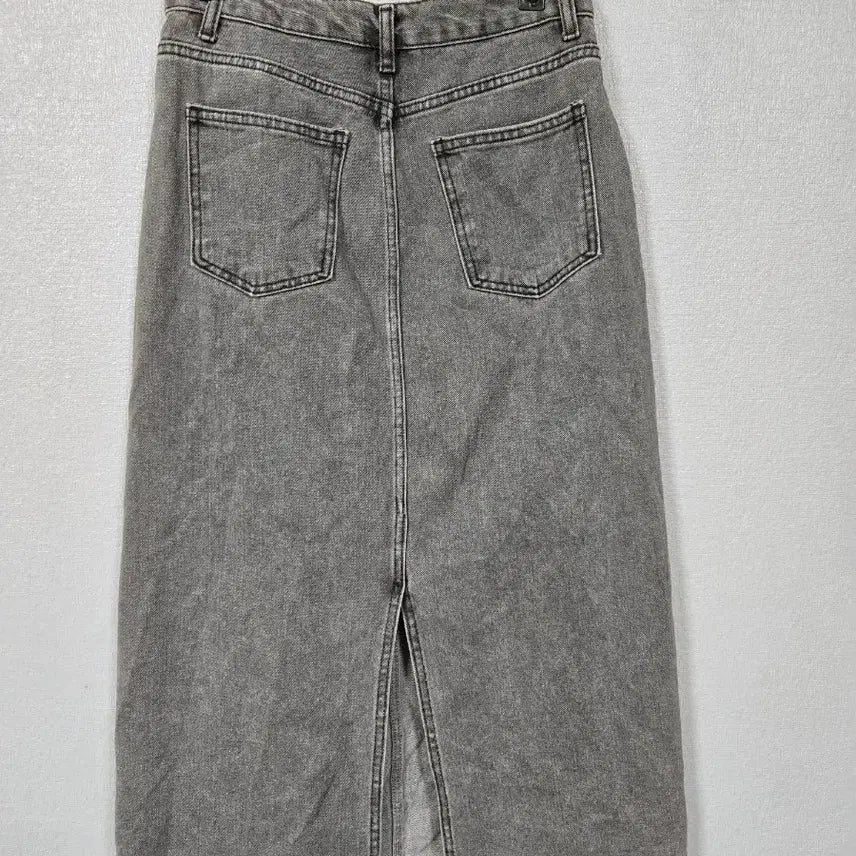 [BUNJANG] Grey Denim Long Skirt M / 그레이 데님 스커트 M