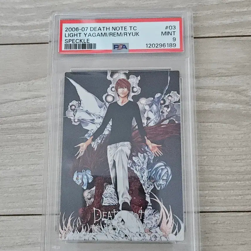 [BUNJANG] Death Note Trading Card Lighto Ryuk Rem PSA 9 Graded / PSA9 데스노트 트레카 트레이딩 카드 라이토 류크 렘