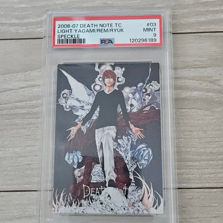 [BUNJANG] Death Note Trading Card Lighto Ryuk Rem PSA 9 Graded / PSA9 데스노트 트레카 트레이딩 카드 라이토 류크 렘