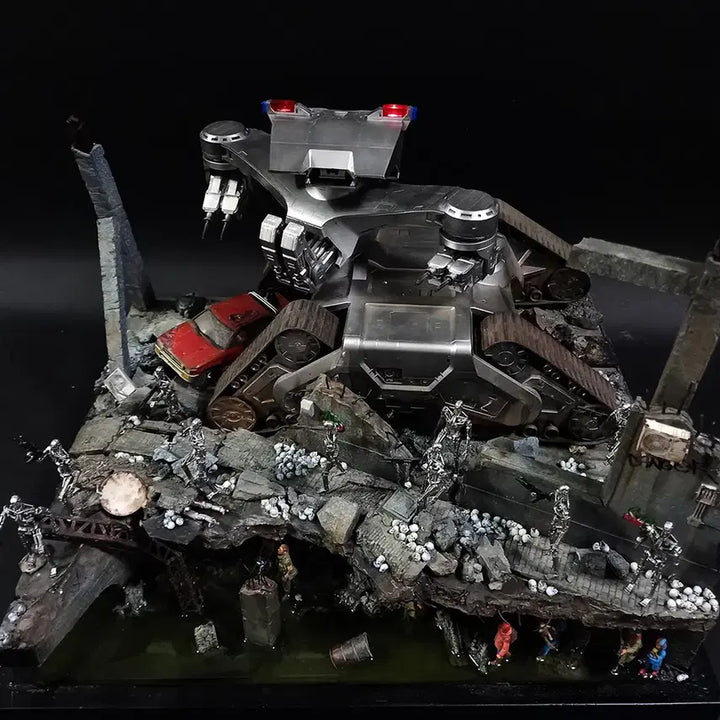 [BUNJANG] Terminator Diorama T-800 &amp; Hunter Killer with LED / 터미네이터 디오라마 판매